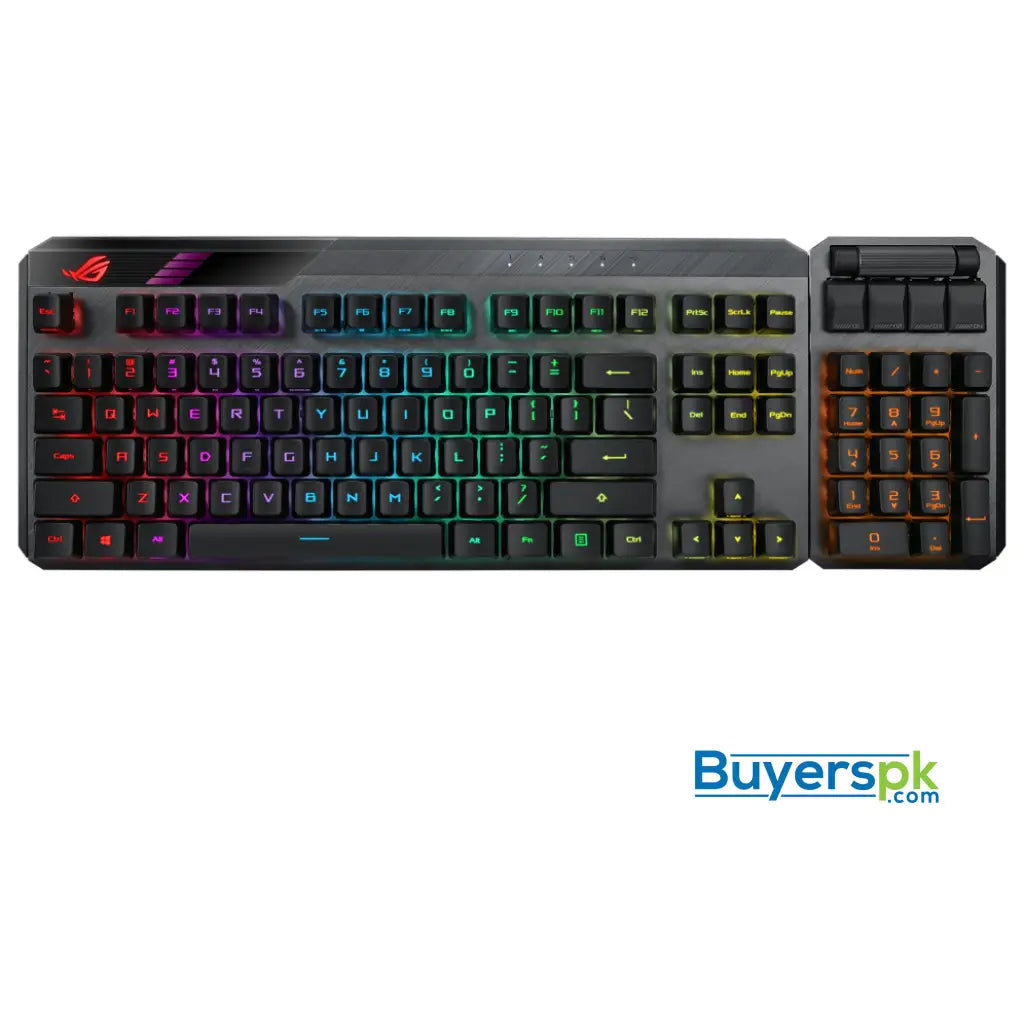 Asus Ma02 Rog Claymore Ii Modular Tkl 80%/100% Gaming Mechanical Keyboard - Price in Pakistan Asus Ma02 Rog Claymore Ii Modular Tkl 80%/100% Gaming Mechanical Keyboard - Price in Pakistan